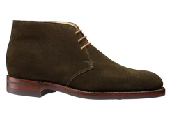 Suede | Rubber Soles<Crockett & Jones Chiltern Earth Green Suede [PRE-ORDER]