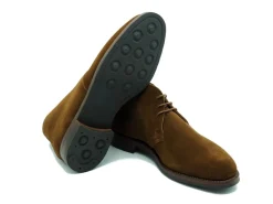 Suede | Rubber Soles<Crockett & Jones Chiltern Snuff Suede [PRE-ORDER]