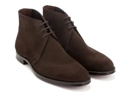 Suede | Boots<Crockett & Jones Chukka Dark Brown Suede