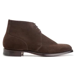Suede | Boots<Crockett & Jones Chukka Dark Brown Suede