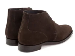 Suede | Boots<Crockett & Jones Chukka Dark Brown Suede