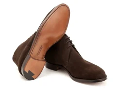 Suede | Boots<Crockett & Jones Chukka Dark Brown Suede