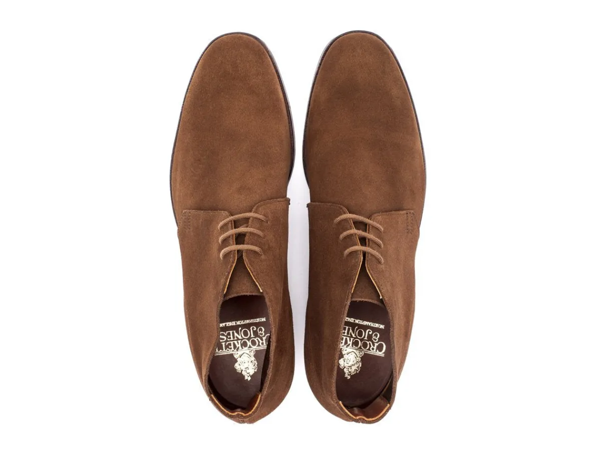 Suede | Boots<Crockett & Jones Chukka Snuff Suede