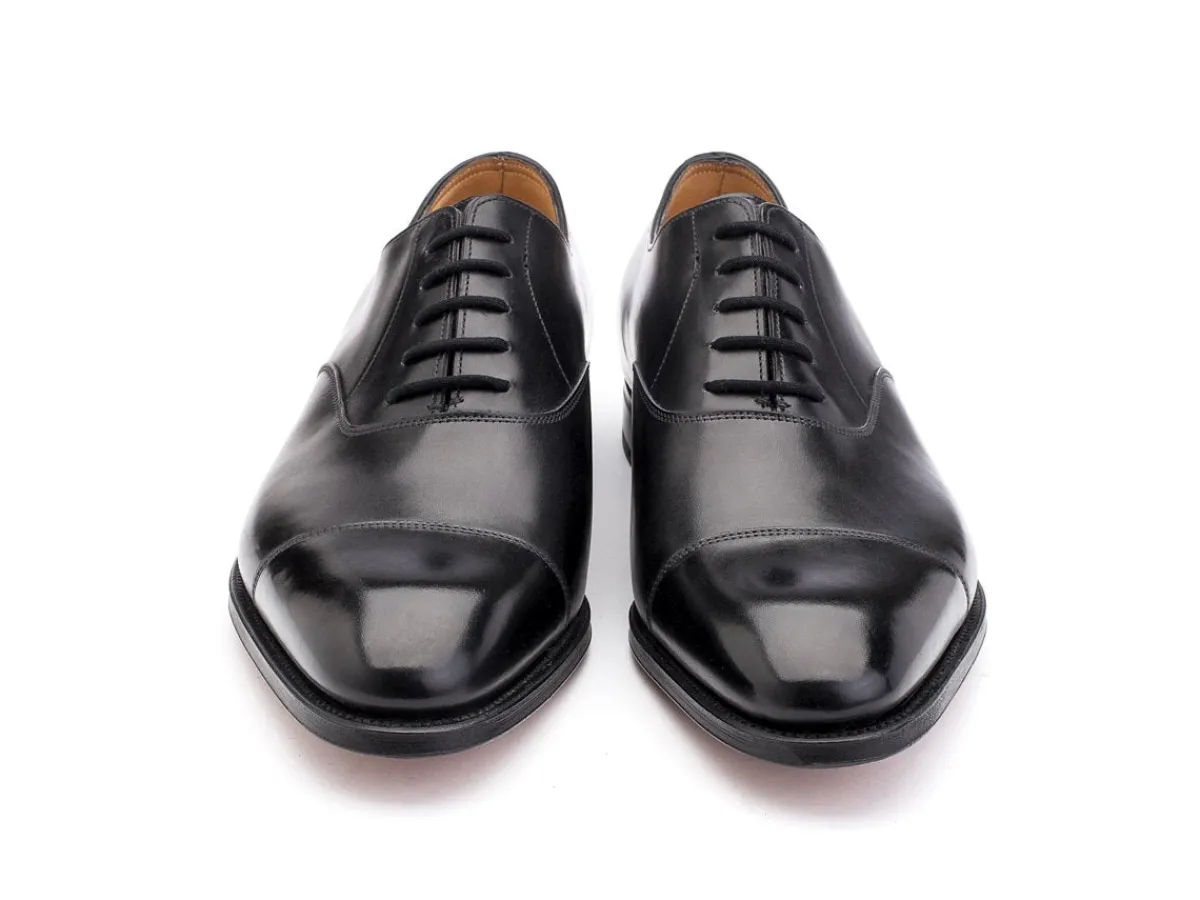 Straight Cap Oxfords | Oxfords<John Lobb City II Black Calf