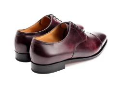 Straight Cap Oxfords | Oxfords<John Lobb City II Plum Museum Calf