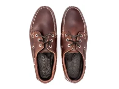 Summer Shoes | Rubber Soles<Quoddy Classic Boat Shoe Brown Chromexcel