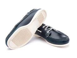 Rubber Soles | Summer Shoes<Quoddy Classic Boat Shoe Navy Cavalier