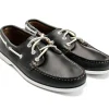 Summer Shoes | Rubber Soles<Quoddy Classic Boat Shoe Unlined Navy Chromexcel