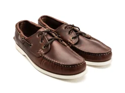 Summer Shoes | Rubber Soles<Quoddy Classic Boat Shoe Unlined Brown Chromexcel