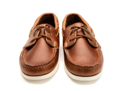 Summer Shoes | Rubber Soles<Quoddy Classic Boat Shoe Unlined Whiskey Cavalier