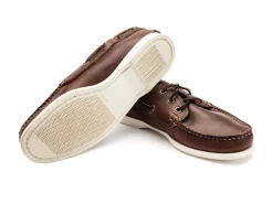 Summer Shoes | Rubber Soles<Quoddy Classic Boat Shoe Unlined Brown Chromexcel