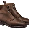 Rubber Soles | Boots<Crockett & Jones Coniston Dark Brown Rough-Out Suede [PRE-ORDER]