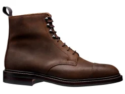 Rubber Soles | Boots<Crockett & Jones Coniston Dark Brown Rough-Out Suede [PRE-ORDER]