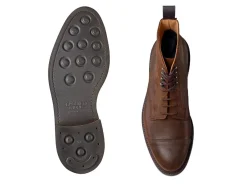 Rubber Soles | Boots<Crockett & Jones Coniston Dark Brown Rough-Out Suede [PRE-ORDER]