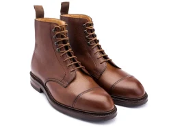 Rubber Soles | Boots<Crockett & Jones Coniston Tan Scotch Country Grain