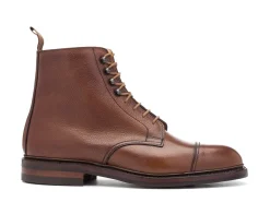 Rubber Soles | Boots<Crockett & Jones Coniston Tan Scotch Country Grain
