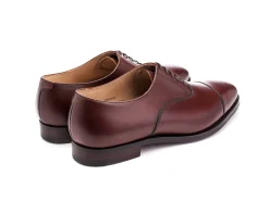 Wide Fitting | Straight Cap Oxfords<Crockett & Jones Connaught Chestnut Burnished Calf F-width