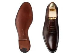 Oxfords | Brogues<Crockett & Jones Courtenay Dark Brown Antique Calf [PRE-ORDER]