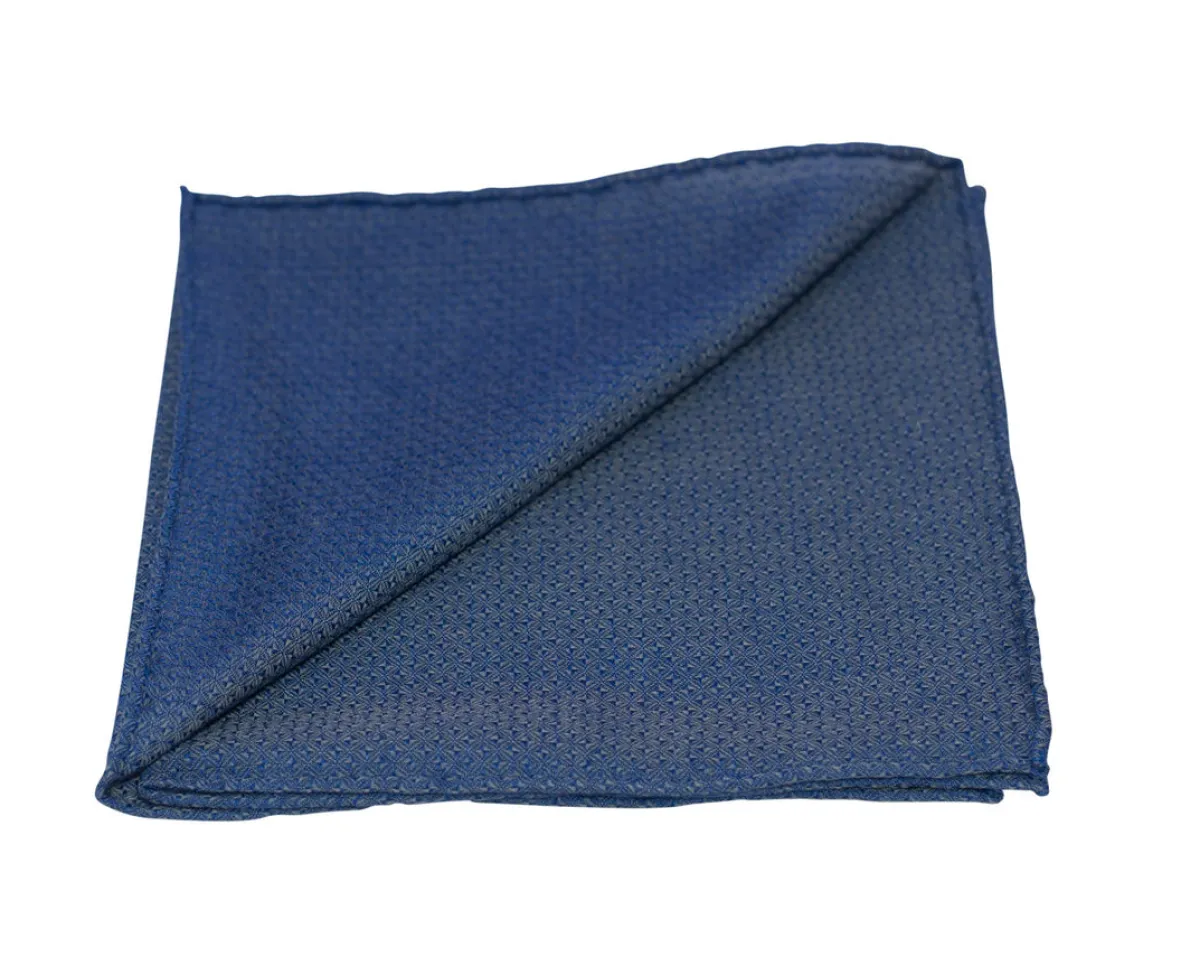 Pocket Squares<Simonnot Godard Dark Blue Diams Pocket Square