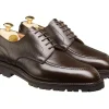 Rubber Soles | Derbys<Crockett & Jones Denver Dark Brown Hatch Grain [PRE-ORDER]