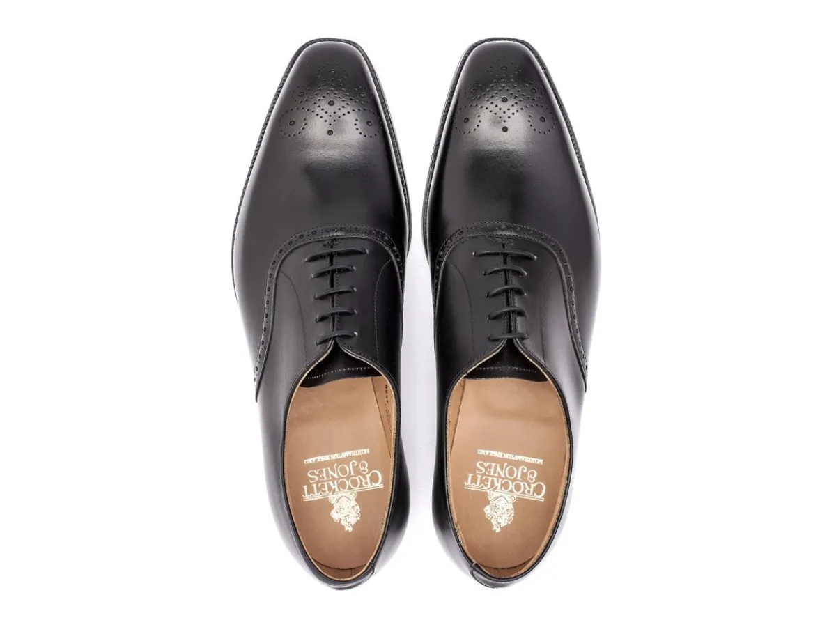 Oxfords | Brogues<Crockett & Jones Edgware Black Calf