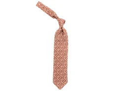 Ties<Tie Your Tie Fine Silk Tie Floral Brown