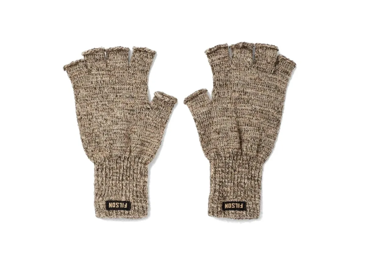 Gloves<Filson Fingerless Knit Gloves Root Heather
