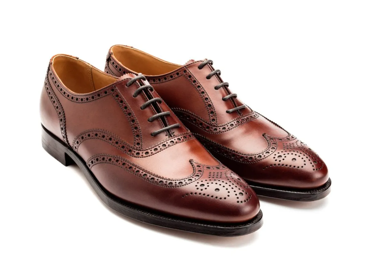 Oxfords | Brogues<Crockett & Jones Finsbury Chestnut Burnished Calf