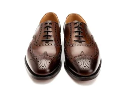 Oxfords | Brogues<Crockett & Jones Finsbury Dark Brown Burnished Calf