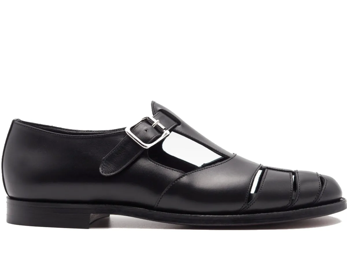 Summer Shoes | Loafers & Slip-ons<Crockett & Jones Fisherman Black Calf