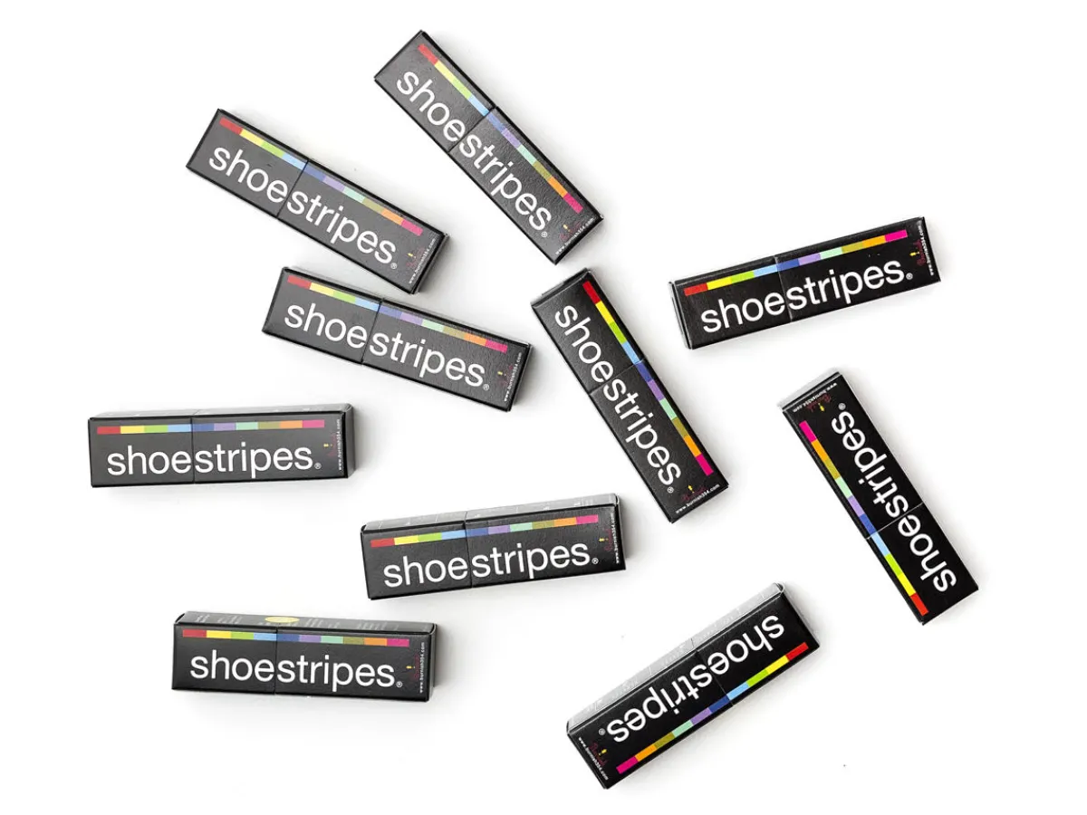 Shoelaces<Shoestripes Flat Waxed Cotton Shoelaces White