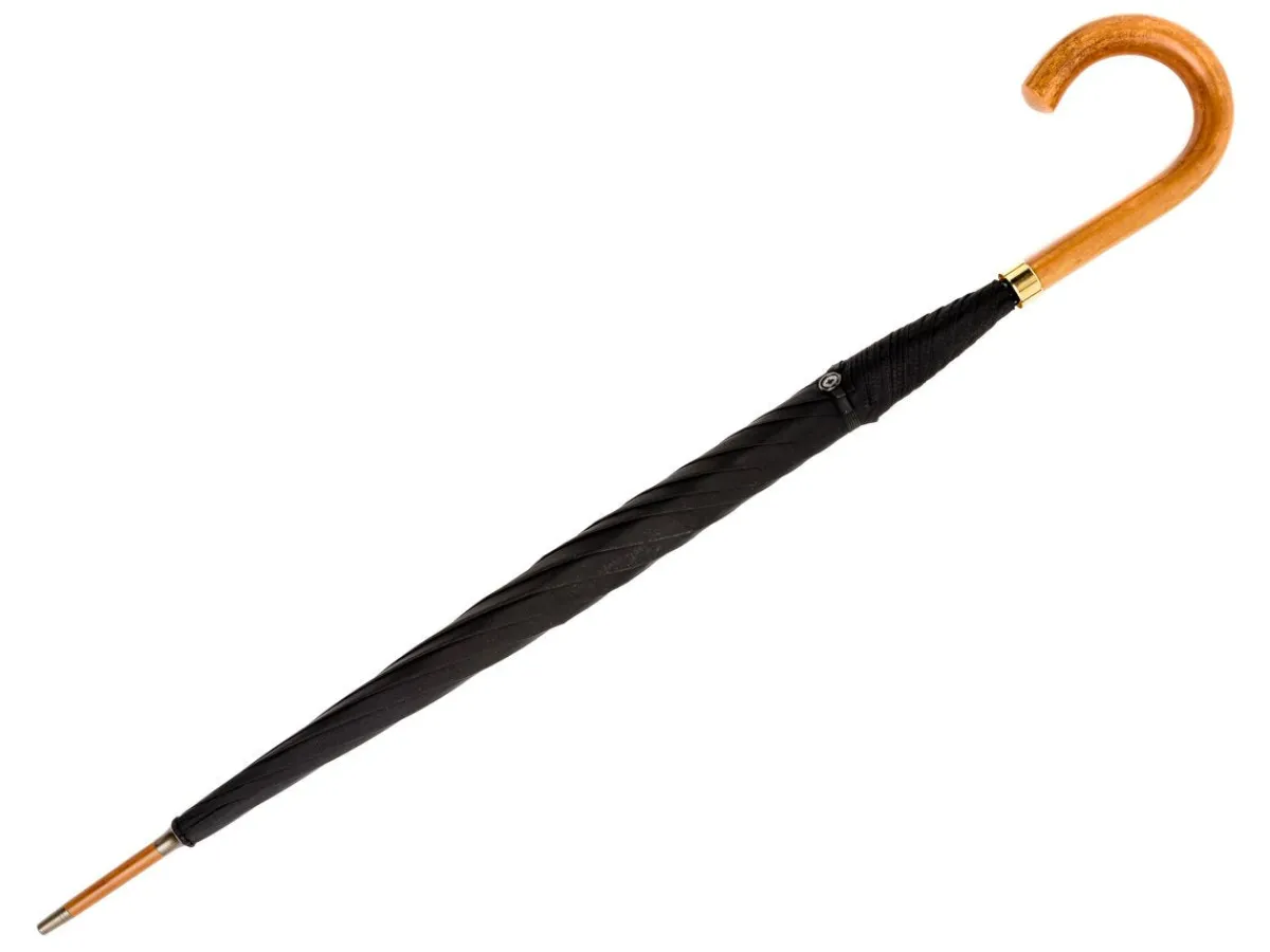 Umbrellas<Fox Umbrellas Foldable Tube Malacca Handle Black