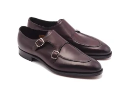 Monk Straps<Edward Green Fulham Nightshade Antique Calf