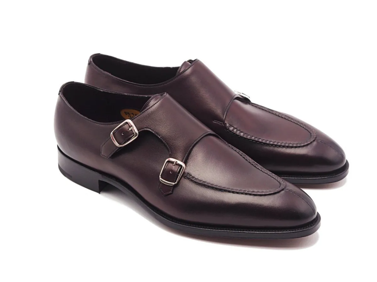 Monk Straps<Edward Green Fulham Nightshade Antique Calf