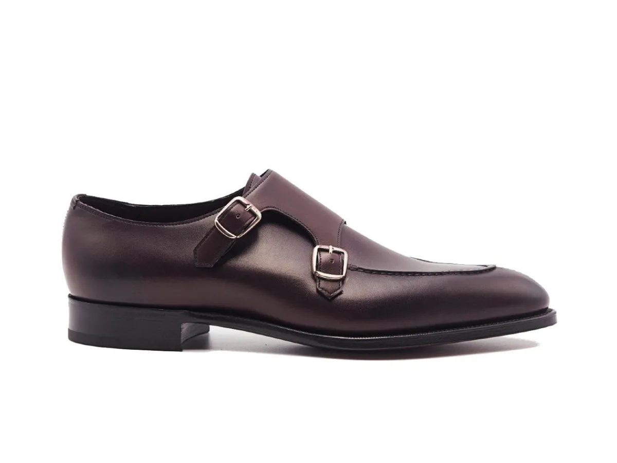 Monk Straps<Edward Green Fulham Nightshade Antique Calf