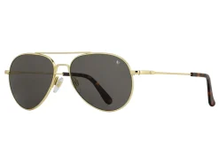 Sunglasses | Eyewear<American Optical General Gold Grey Glass Lens