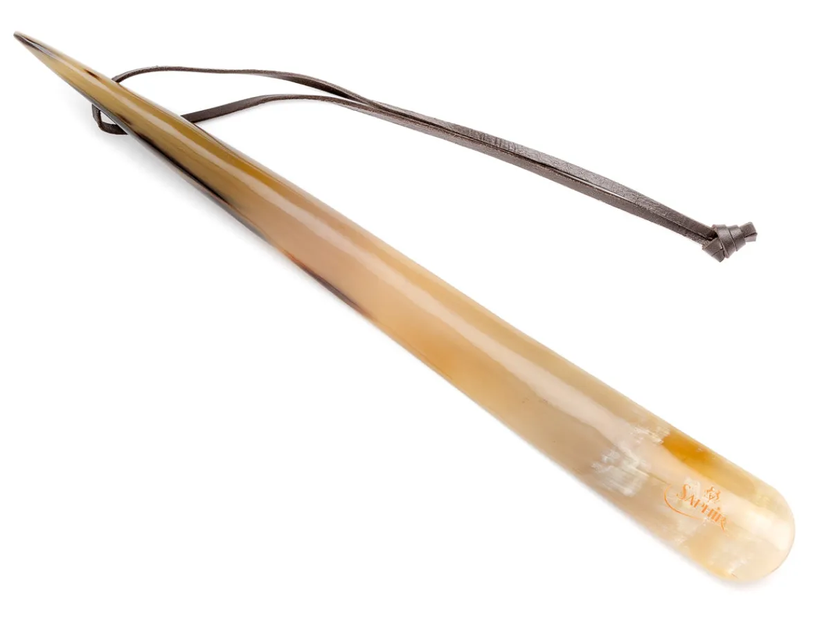 Shoehorns | Shoehorns<Saphir Genuine Horn Tip End Shoehorn 43cm