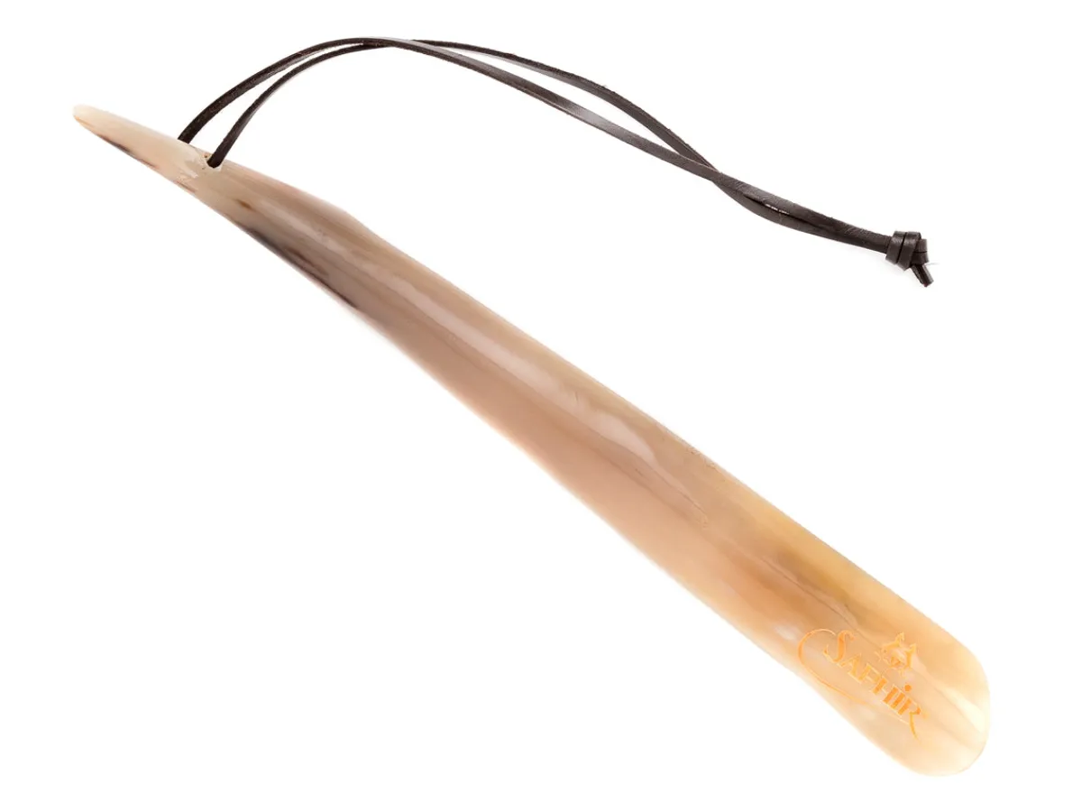 Shoehorns | Shoehorns<Saphir Genuine Horn Tip End Shoehorn 38cm