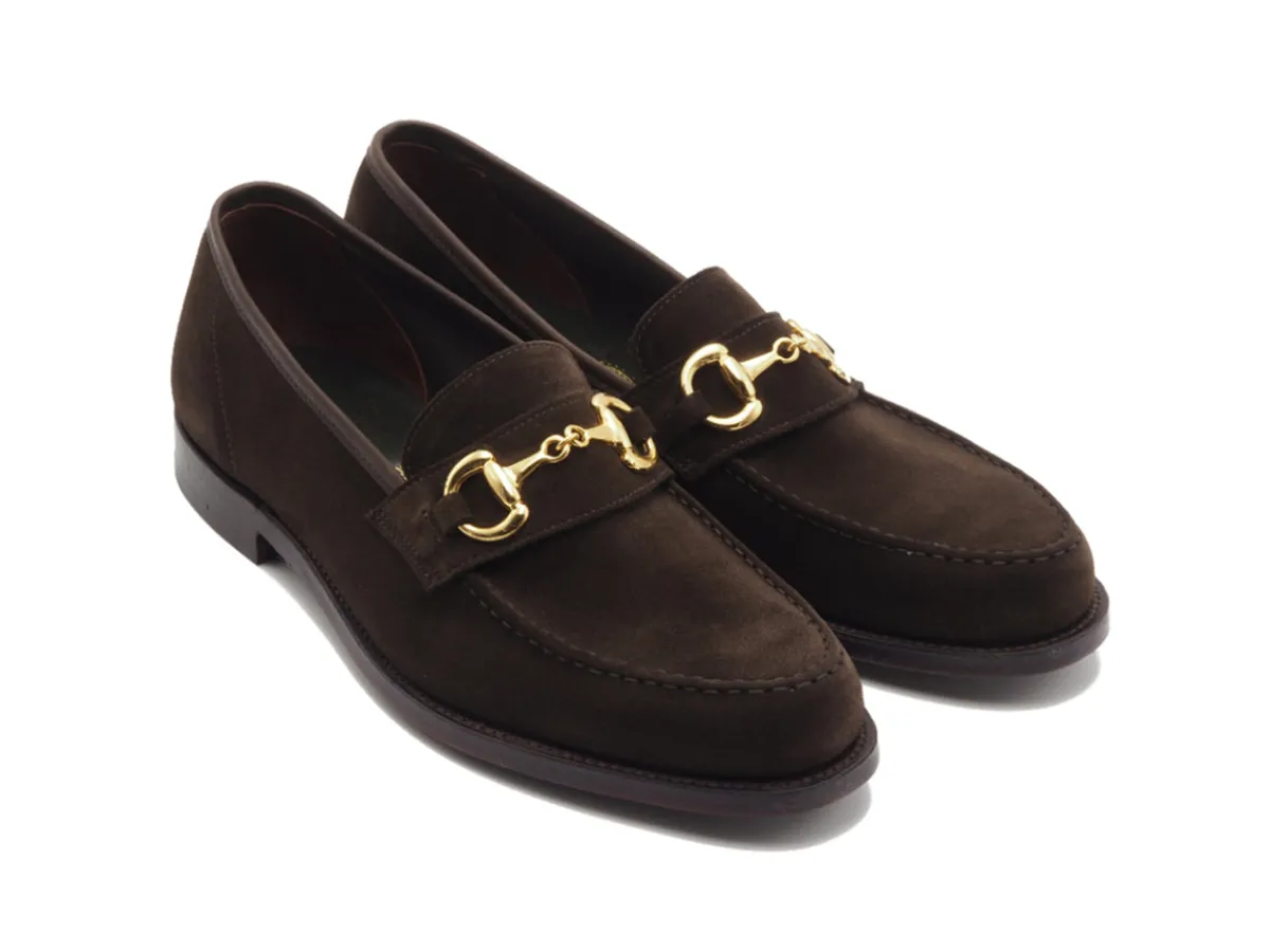 Summer Shoes | Suede<Crockett & Jones Goldman Dark Brown Suede