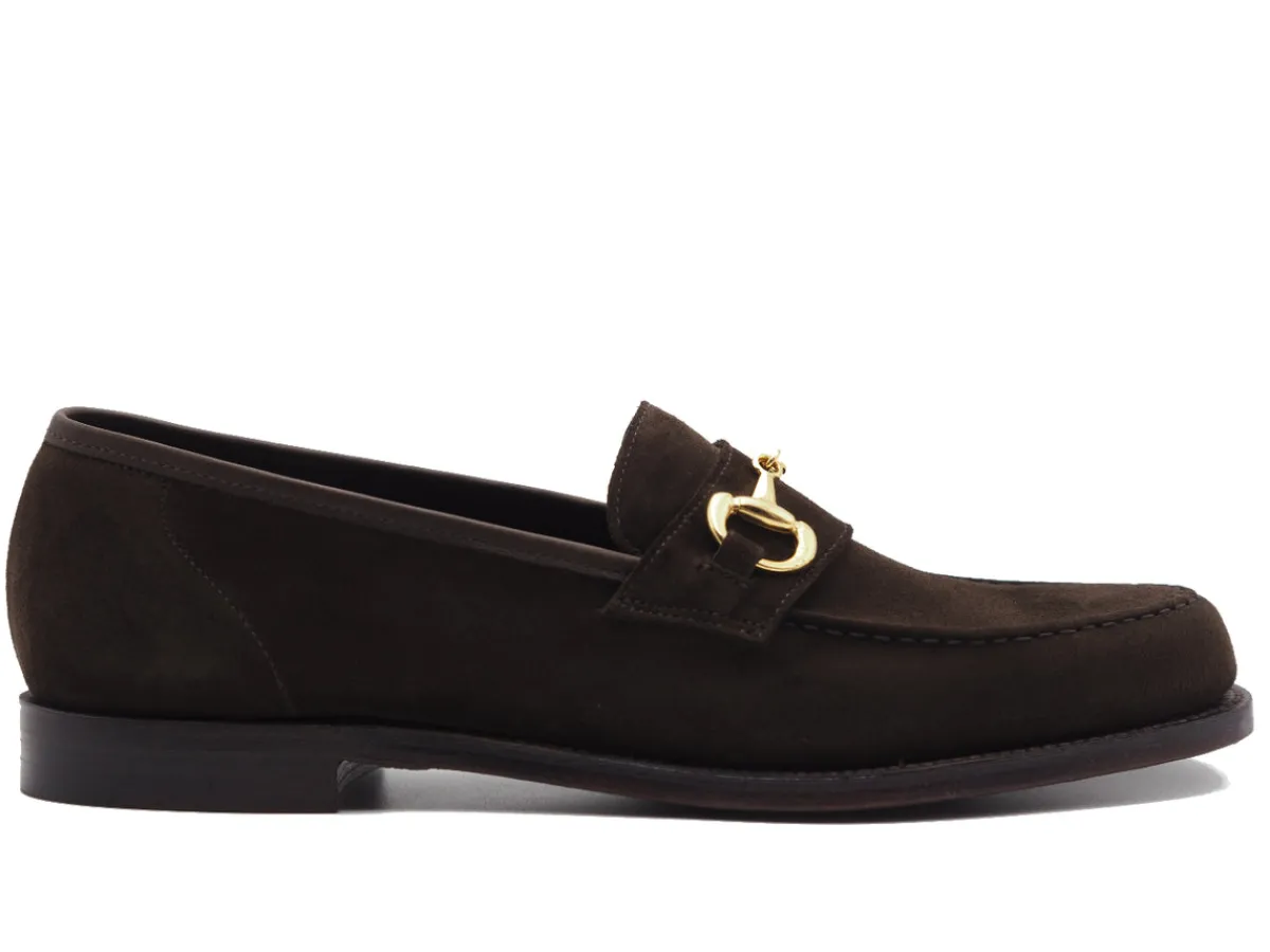 Summer Shoes | Suede<Crockett & Jones Goldman Dark Brown Suede