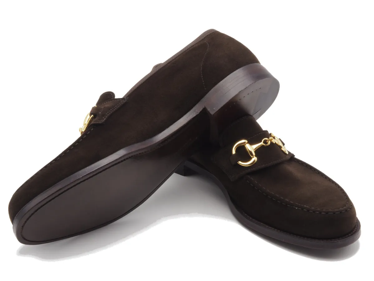 Summer Shoes | Suede<Crockett & Jones Goldman Dark Brown Suede
