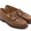 Summer Shoes | Penny Loafers<Crockett & Jones Grantham 2 Tan Pebble Grain