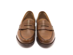 Summer Shoes | Penny Loafers<Crockett & Jones Grantham 2 Tan Pebble Grain