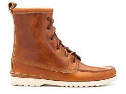 Rubber Soles | Boots<Quoddy Grizzly Boot Burnt Brown Cavalier
