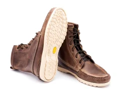 Rubber Soles | Boots<Quoddy Grizzly Boot Natural Chromexcel