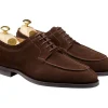 Suede | Rubber Soles<Crockett & Jones Hardwick Dark Brown Suede [PRE-ORDER]