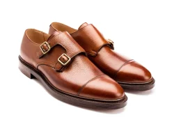 Monk Straps<Crockett & Jones Harrogate Tan Scotch Country Grain