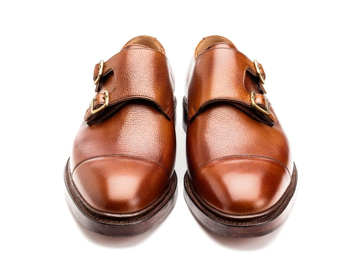 Monk Straps<Crockett & Jones Harrogate Tan Scotch Country Grain