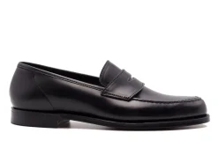 Summer Shoes | Penny Loafers<Crockett & Jones Harvard 2 Black Shell Cordovan