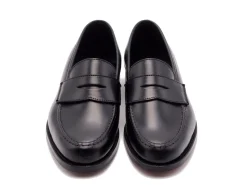 Summer Shoes | Penny Loafers<Crockett & Jones Harvard 2 Black Shell Cordovan